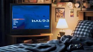 Halo 3 Menu Music + Rain | Relaxing 2007 Vibes