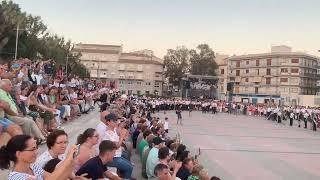 La banda de Xàbia llega a la Plaza Constitución para celebrar sus 60 años