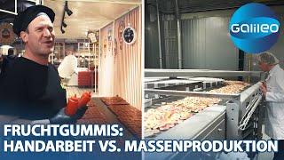 Fruchtgummis: Handarbeit vs. Massenproduktion | Galileo | ProSieben