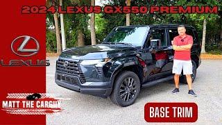 2024 Lexus GX550 is finally here and I am reviewing and driving the base trim!
