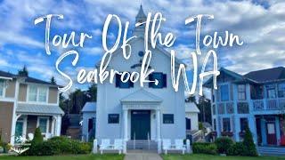 Tour of the Town of Seabrook, WA 4K | Pacific Beach