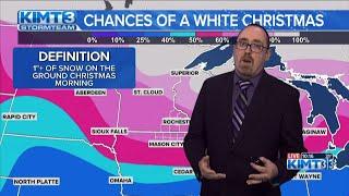 Meteorologist Travis Clark-Smith is tracking good travel conditions and increasing likelihood of a