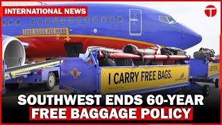 Southwest Announces Charges for Checked Bags After 60 Years of Free Policy