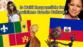 Does Louisiana Creole culture & language come from Haiti?