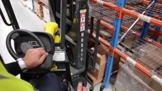 Aisle-Master Articulated and Narrow Aisle Forklift Applications