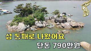 무인도 섬 두 개가 통째로 매물로 나왔습니다~꿈은 이루어진다.단돈790만원~단돈1,300만원~[땅지통]