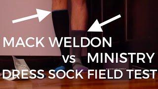Mack Weldon vs Ministry Performance Dress Socks  | 48 HOUR EUROPE TRIP - Sock Vlog 2