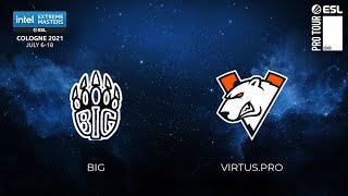 BIG vs Virtus.pro | Map 1 Dust2 | IEM Cologne 2021