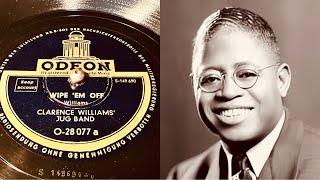 Clarence Williams Jug Band - Wipe ‘Em Off - 78 rpm - Odeon O28077