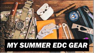 MY SUMMER EDC GEAR 2022 - EDC Pocket Dump