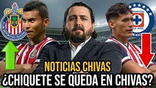 ¡FICHAJE de ORBELIN PINEDA CERRADO! ¿CHIQUETE se QUEDA en CHIVAS? NOTICIAS CHIVAS