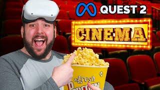 Watching Movies On The Quest 2 Is The ULTIMATE VR Home Theater!