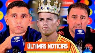 SCALONI y EL DIBU ELOGIAN a JAMES POR SU NIVEL l LORENZO DECLARACIONES l SELECCION COLOMBIA