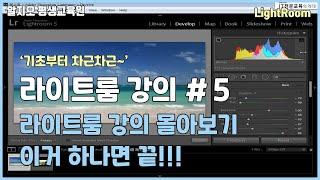 라이트룸 강의 몰아보기 #5 - 이거 하나면 끝!!! Lightroom Basics tutorial
