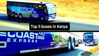 top 5ive Morden luxury buses in Kenya | long distance travelling made easy.