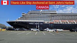 Titanic Like Ship | St. John's Harbor | Newfoundland | CANADA