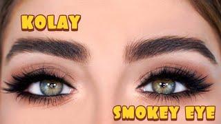 KOLAY SMOKEY GÖZ MAKYAJI NASIL YAPILIR ?