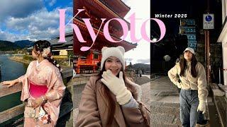 January 2025 Winter in Kyoto | Osaka to Kyoto Japan Vlog Part 2