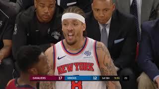 No One Can Believe Michael Beasley CRAZY Rainbow Floater! Cavaliers vs Knicks!