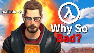 Why is Realistic Half-Life So Bad?