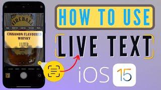 How to Use iOS 15 Live Text Mode on iPhone & iPad! Copy, Extract, Scan Text from Image