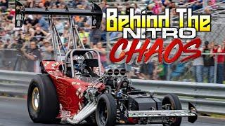 Behind The Chaos At Nitro Chaos 2 | Eddyville Raceway Park | Funny Cars, Fuel Altereds & More