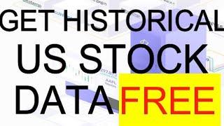 FREE | Get US Historical Stock Market Data | OHLCV Data | 1min,3 Min,5 Min,15 Min,EOD |ALL Exchanges