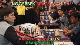 Kazakhstan's latest Grandmaster off to a perfect start! | GM Nogerbek Kazybek | World Juniors 2024