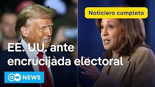  DW Noticias 4 Noviembre: Harris y Trump cierran violenta campaña electoral [Noticiero completo]