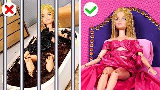 ¡OH, NO, BARBIE ESTÁ EN LA CÁRCEL! *Geniales Gadgets Para Muñecas* por Gotcha!