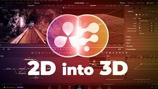 Creating 3d environment from an image Davinci Resolve Fusion