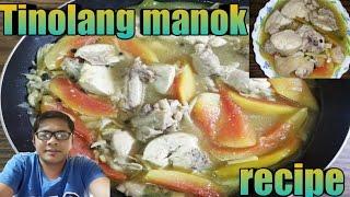 Tinolang manok/chicken tinola recipe/ #henryabagvlog