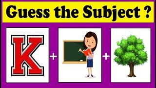 Guess the Subject quiz | Brain game | Riddles with answers | Puzzle game | Timepass Colony