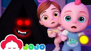 Monster in the Dark Song | Baby JoJo Nursery Rhymes & Kids Songs