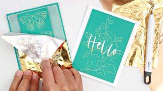 CREATIVE Foil Technique With Cricut