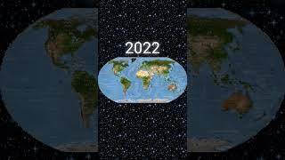 The Earth now vs future (Pangea proxima) #future #earth #earthquake #world #viral #shorts