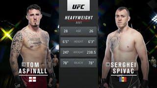 UFC Vegas 36: Aspinall vs. Spivak (Full Fight Highlights)