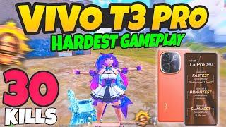 Vivo T3 Pro 5G BGMI ( Rush Gameplay ) Test on Fps Meter - SD 7 Gen 3