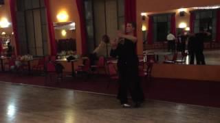 Leonid and Liana foxtrot practice