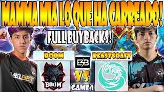 BOOM VS BEASTCOAST BO3[GAME 1]PARKER, MATTHEW, DARKMAGO VS PAYK, MOOZ-ELITE LEAGUE SEASON 2-DOTA-ESB