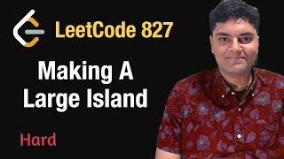 Making A Large Island - Leetcode 827 - Python
