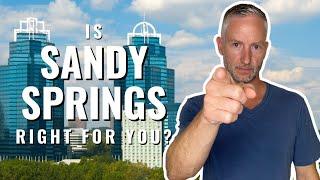 Living in Sandy Springs Georgia 2021 - FULL VLOG TOUR of SANDY SPRINGS GEORGIA