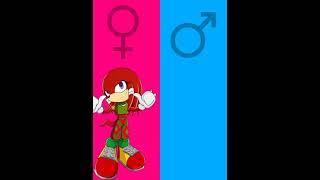 Sonic Characters Genderbend Edit #shorts #sonicthehedgehog #sonic #youtubeshorts #shortsvideo