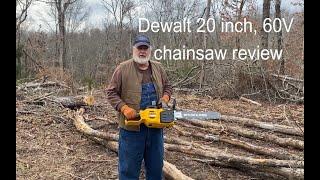 Dewalt 20 inch, 60V Chainsaw Usage / Review