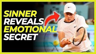 Sinner reveals: Tears and triumphs of the current tennis champion