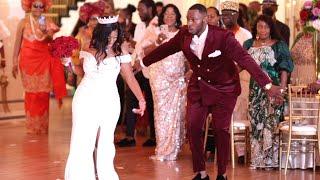 Rich Nigerian Wedding - Mr. & Mrs. Onwuemelie. Nigerians know how to party