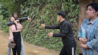 Man risked his life to help strange girl escape from bad guy
