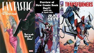 Preview of New Comic Books for 4/10/24 Plus Spotlight comics & Comics to Speculate On!!! #NCBD