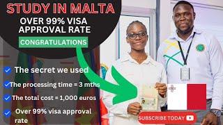 STUDY IN MALTA / TRICKS ON GETTING YOUR VISA APPROVED / HIGH VISA ACCEPTANCE RATE / APPLY NOW #malta