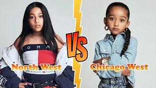 North West Vs Chicago West (Kim Kardashian's Daughters) Transformation  From Baby To 2023